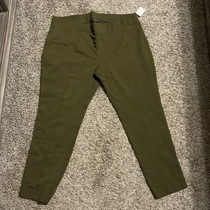 THE LIMITED Olive Green Business Legging sz 18w